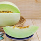 organic honeydew green melon 